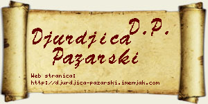 Đurđica Pazarski vizit kartica